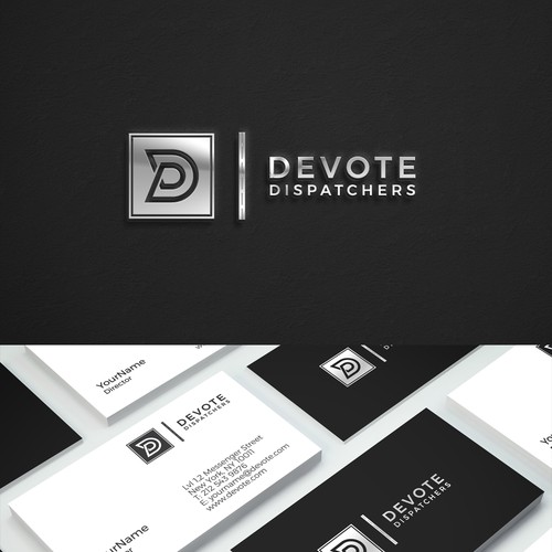 Road brand with the title 'Logo concept for DEVOTE'