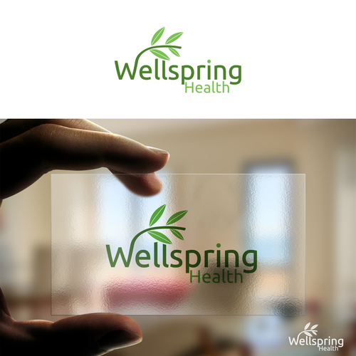 Diet logo with the title 'logo for wellspring health'