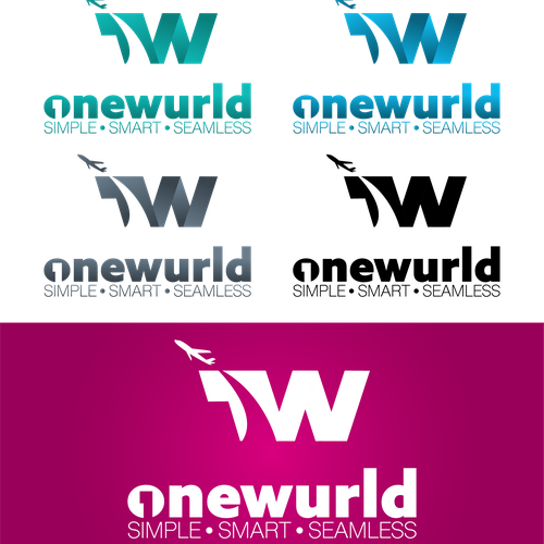 One logo with the title 'travel agency logo'