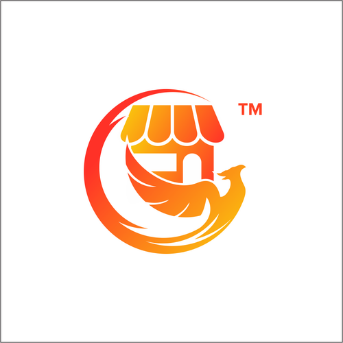 Phoenix logo with the title 'logo for small bussinnes'