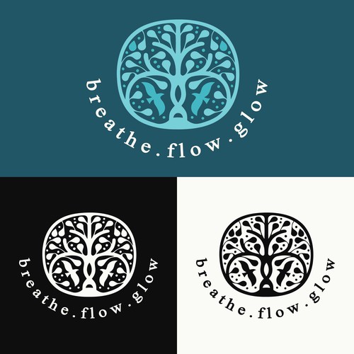 Glow logo with the title 'Breathe.Flow.Glow.'