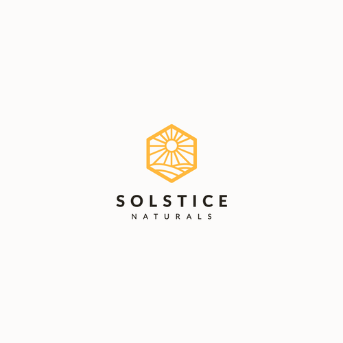 Candle logo with the title 'Soltice Naturals - Candle Company'