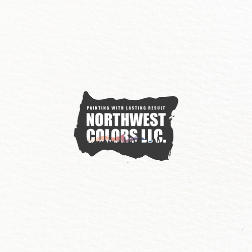 Splatter logo with the title 'Northwest Colors Residential Painting Company'