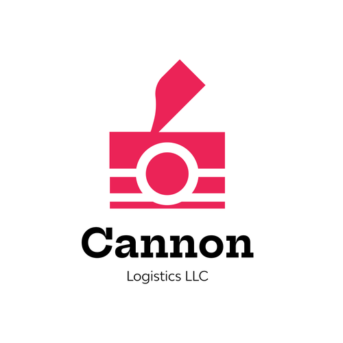Cannon design with the title 'Cannon Logistics Logo'