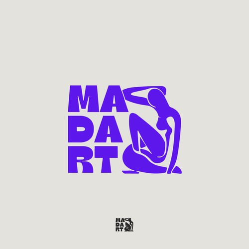 Museum design with the title 'Madart'