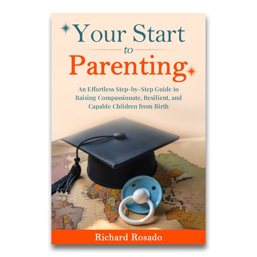Guide book cover with the title 'Your Start to Parenting Book Cover'