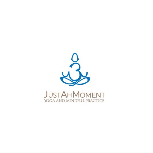 Meditation logo with the title 'Original logo for meditation place'