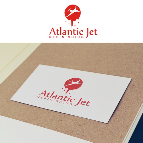 Jet logo with the title 'Atlantic Jet'