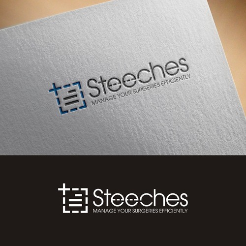 Document design with the title 'Steeches Logo'