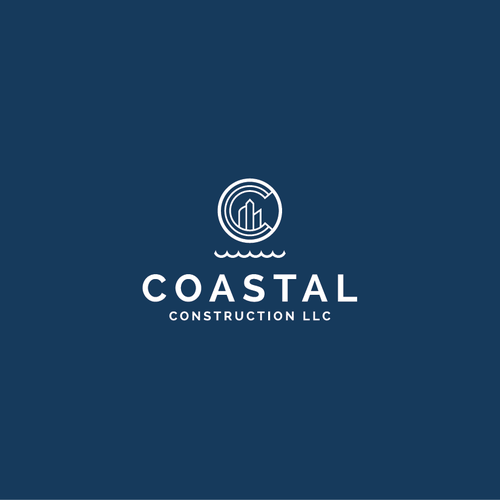 Building logo with the title 'Coastal Construction'