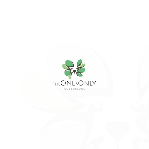 View logo with the title 'Logo concept for cobberdogs.'