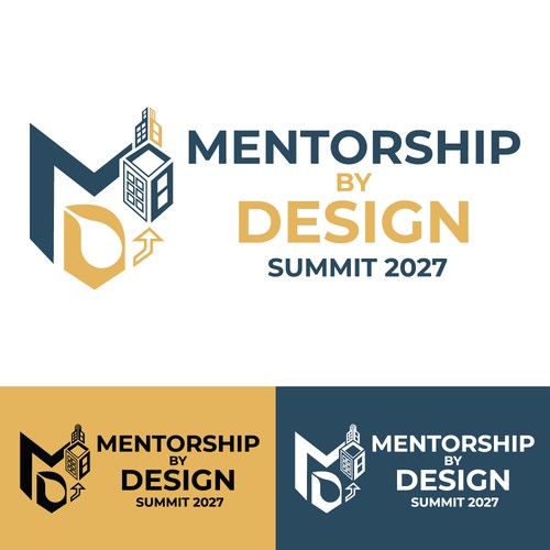 Creative design logo with the title 'Logo for The mentorship in design'