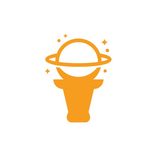 Milk logo with the title 'Modern logo with a stupid name for a gaming website company'