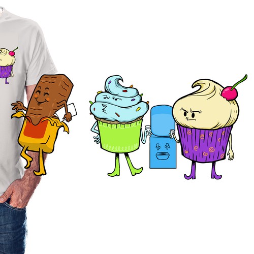 Cute t-shirt with the title 'T-Shirt contest design'