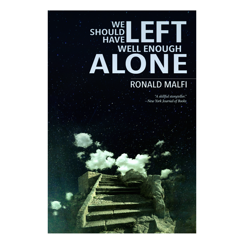 Surreal book cover with the title 'Book cover design'