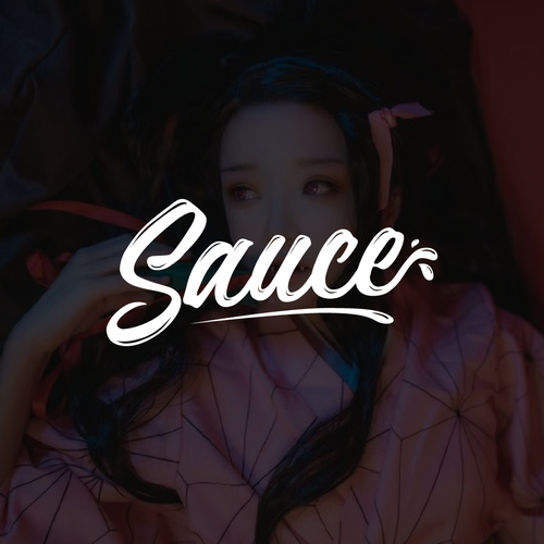 Fluid logo with the title 'Logo for Sauce'