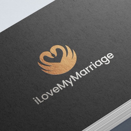 Marriage design with the title 'Logo for a marriage brand '