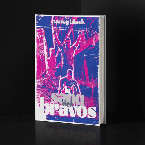 Dystopian book cover with the title 'French Dystopian Robot Battle Arena'