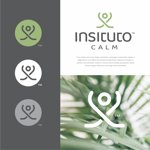 Leaf logo with the title 'instituto'