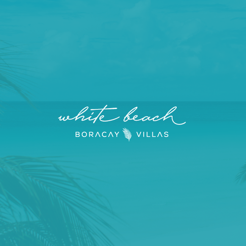 Beach logo with the title 'Simple elegant logo'