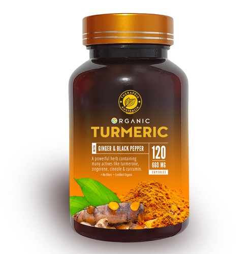 Pharmaceutical label with the title 'Pharmaceutical label design'