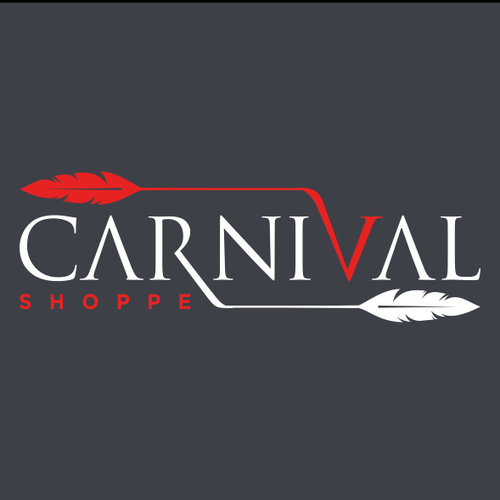 Feather logo with the title 'CARNIVAL SHOPPE'