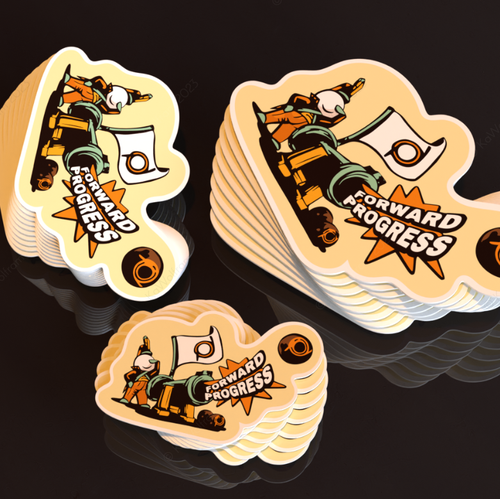 Cannon design with the title 'Forward progress illustration'