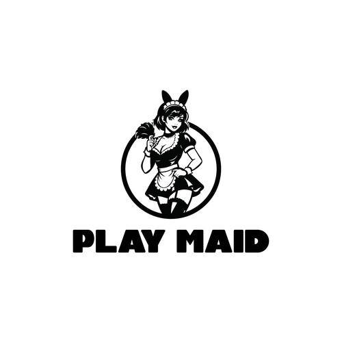 Sexy logo with the title 'logo design for play maid'
