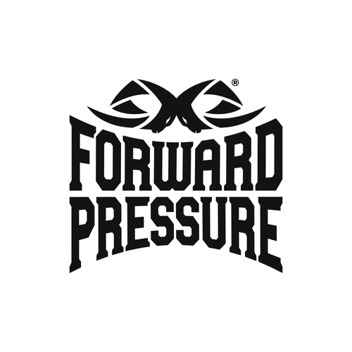 Martial arts logo with the title 'Forward Pressure'