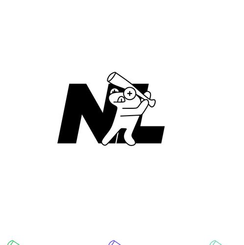 Game brand with the title 'Nifty league need a logo'