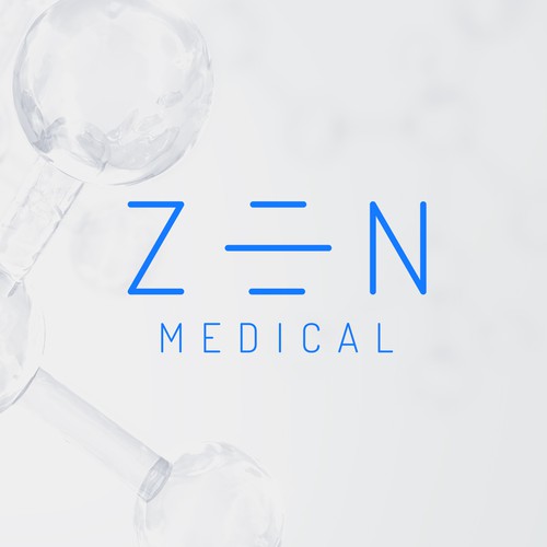 Zen design with the title 'modern, minimalist wordmark'