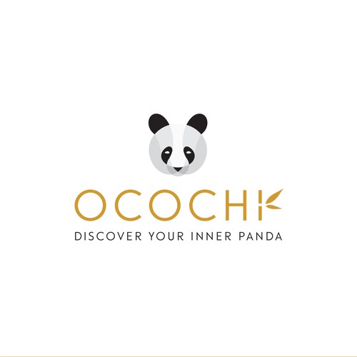 Panda design with the title 'Panda Logo For A Bamboo Bedding Company'