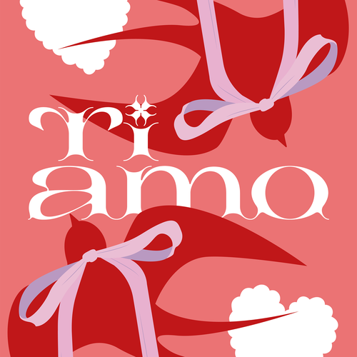 Valentine design with the title 'Valentine's Day Card'