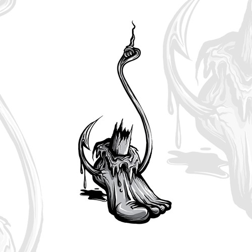 Black and white t-shirt with the title 'Heel hook pun'