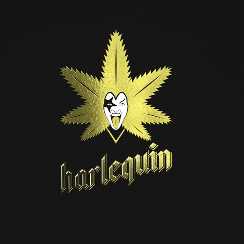 Hemp packaging with the title '“Luxury” package for hemp oil'