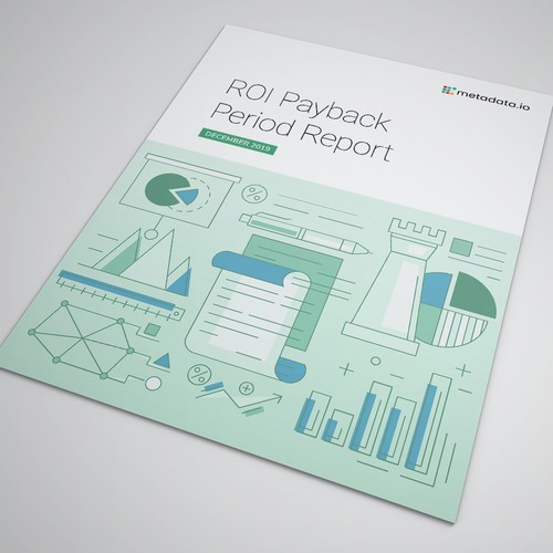 Interactive PDF design with the title 'Whitepaper for Account-Based Marketing platform'