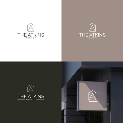 Captivating design with the title 'The Atkins Agency - New Real Estate brokerage seeking captivating logo!'
