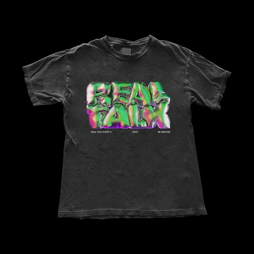 Abstract t-shirt with the title '3D Lettering for T-Shirt'