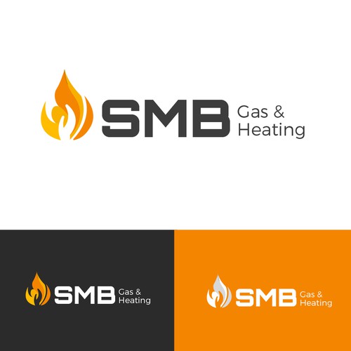 Fire brand with the title 'Modern and Friendly Logo Concept for Gas Company '