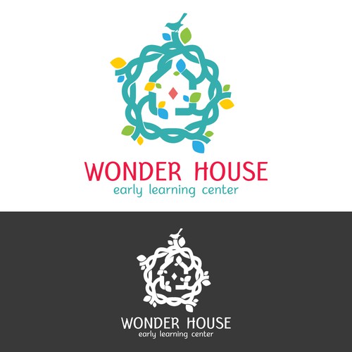 School brand with the title 'Wonder House private school'