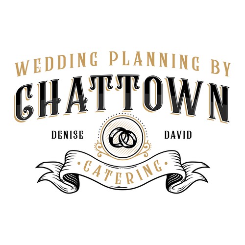 Ring design with the title 'Wedding planning by chattown'