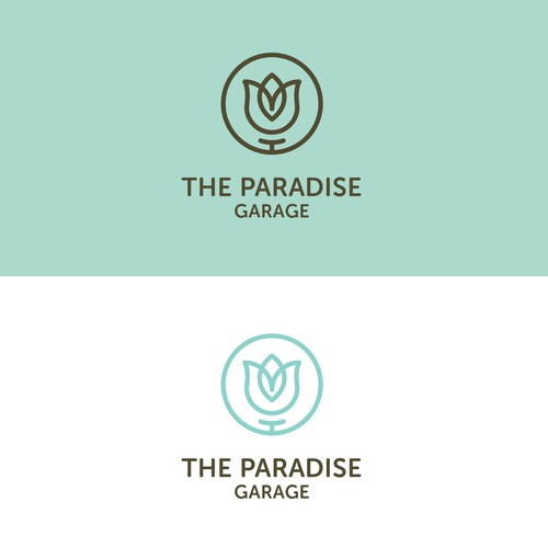 Florist logo with the title 'Logo for florist in byron bay Australia'