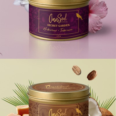 Candle labels collection