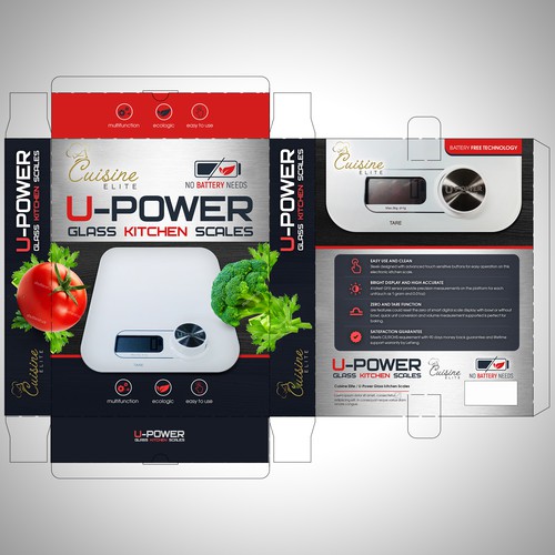 Kitchen design with the title 'Package design'