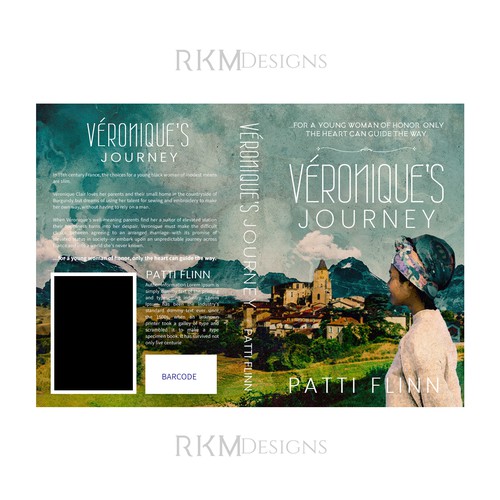 Village design with the title 'Veronique's Journey'