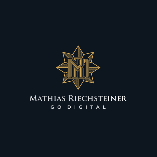 Renaissance design with the title 'Logo concept for Personal Brand'