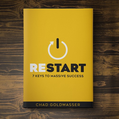 Corporate book cover with the title 'ReStart - 7 Keys to Massive Success'