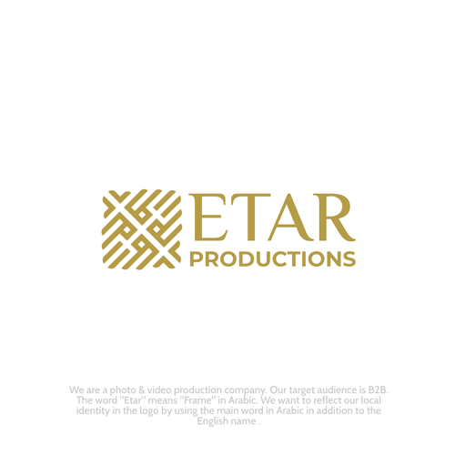 Arabic logo with the title 'Etar Productions'