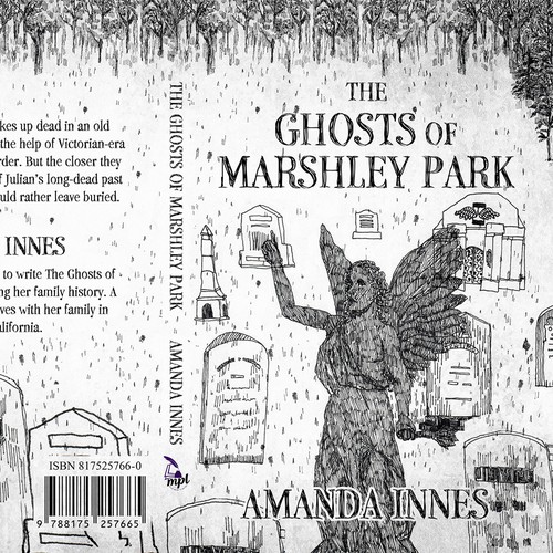 Kindle book cover with the title 'The Ghosts of Marshley Park'