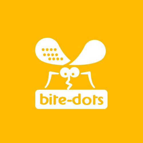 Bug logo with the title 'funny logo for a healthcare company'